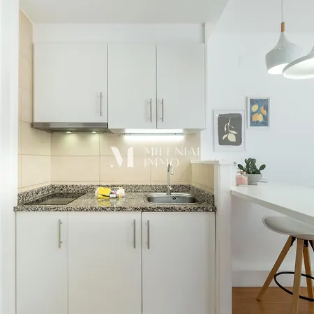 Апартаменты Milenial Immo Sim 2 Estudio Cerca De La Playa Росас